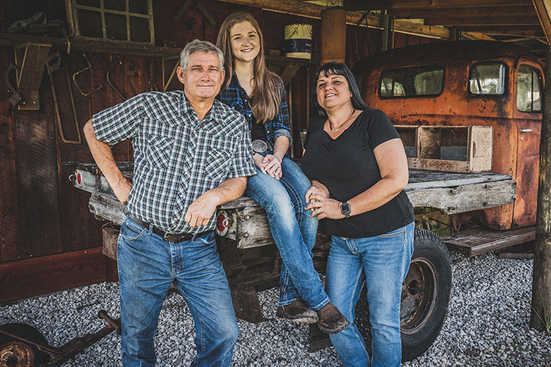 The Roberts Family farmers owners and operators of Harvest Holler Corn Maze and Pumpkin Patch version 2